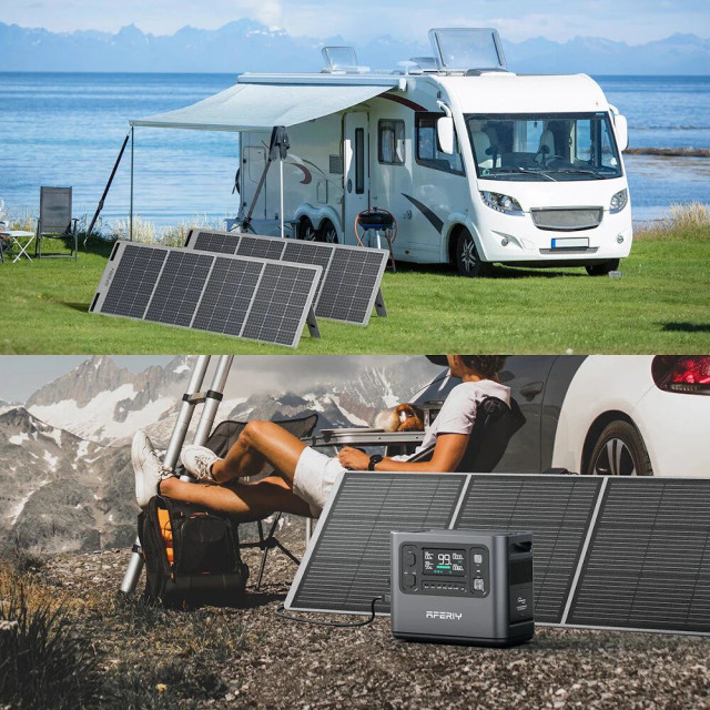 Купить зарядную станцию AFERIY AF-P110-E (960 Вт·ч / 1200 Вт) — LiFePO4 электростанция с APP