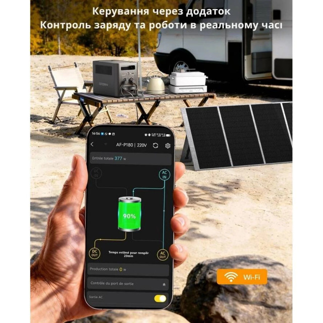 Купить зарядную станцию AFERIY AF-P180 (1024 Вт·ч / 1800 Вт) — Портативная электростанция LiFePO4 Купить зарядную станцию AFERIY AF-P180 (1024 Вт·ч / 1800 Вт) — Портативная электростанция LiFePO4