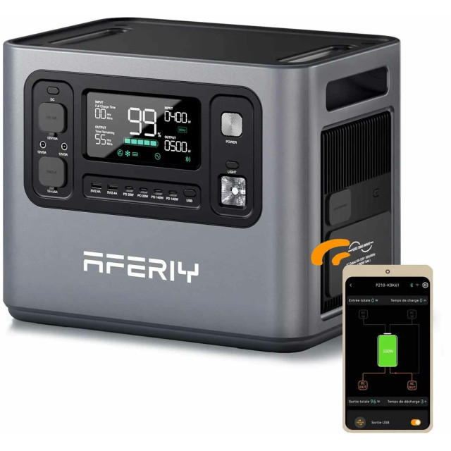 Купить зарядную станцию AFERIY AF-P280 (2048 Вт·ч / 2800 Вт) — Haven2800 LiFePO4 с чистой синусоидой