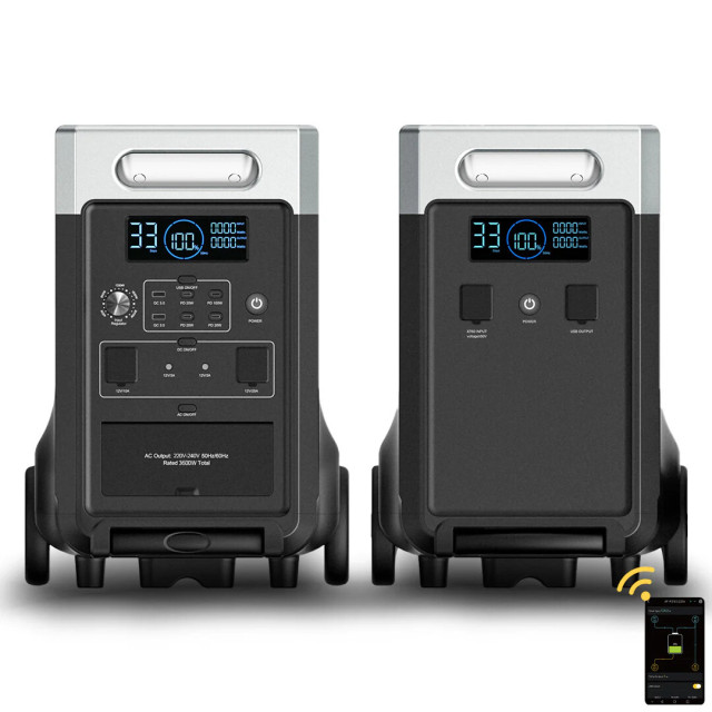 Купить зарядную станцию AFERIY AF-P310-EC-H (3840 Вт·ч / 3600 Вт) — Haven3600 LiFePO4 промышленной мощности