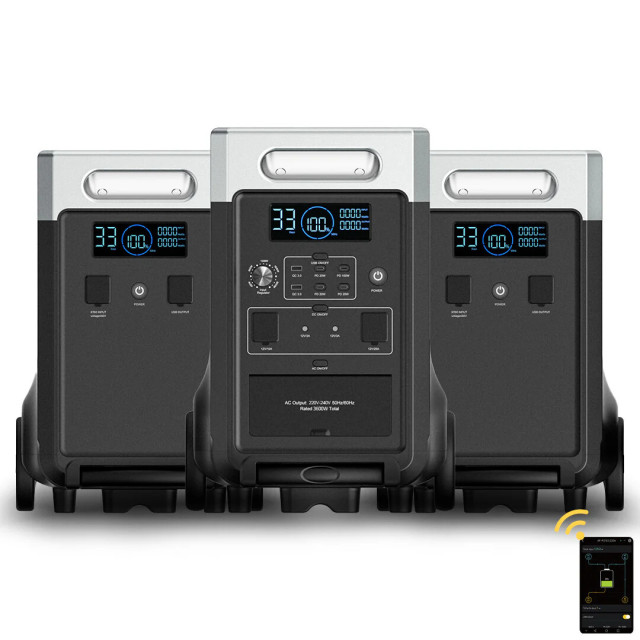 Купить зарядную станцию AFERIY AF-P310-EC-H (3840 Вт·ч / 3600 Вт) — Haven3600 LiFePO4 промышленной мощности