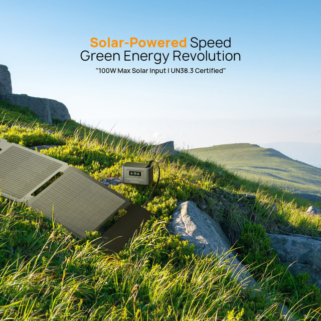 Купить зарядную станцию AFERIY Nano100 (99.2 Вт·ч / 145 Вт) — Портативный Power Bank LiFePO4 с розеткой и USB-C 100W