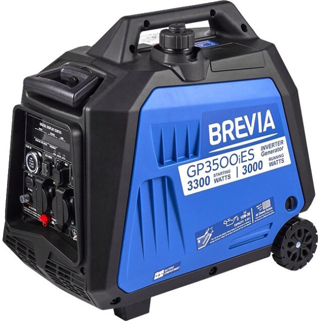 Бензиновий інверторний генератор BREVIA GP3500iES з автостартом