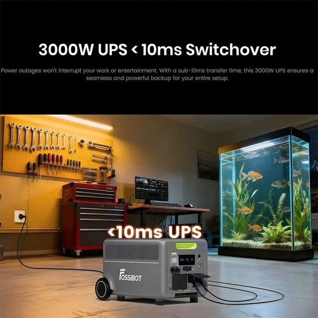 Сверхмощная зарядная станция FOSSiBOT F7200 5220Wh / 7200W