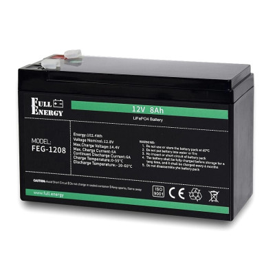 Аккумулятор Full Energy FEG-128 12,8V - 8Ah (128Wh) Аккумулятор Full Energy FEG-128 12,8V - 8Ah (128Wh)