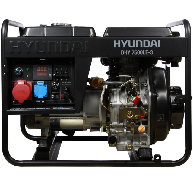 Дизельний генератор Hyundai DHY 7500LE-3 Дизельний генератор Hyundai DHY 7500LE-3