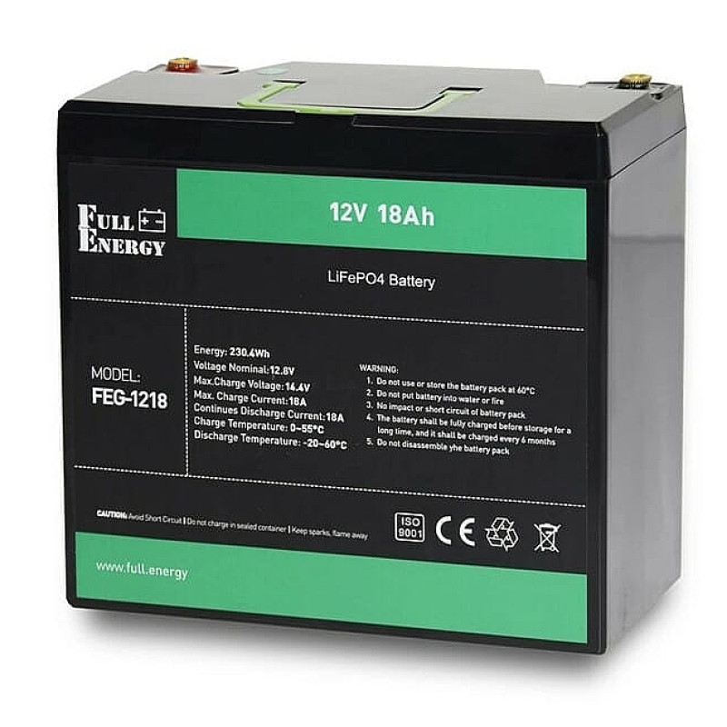 ИБП Full Energy BBGP-1210 + LiFePO4 18Ah (120W) - купить мощный