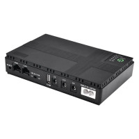 ДБЖ для роутеру UPS DC1036P, 10400 mAh 36W, оптики, терміналу, відеокамери, 5V/9V/12V