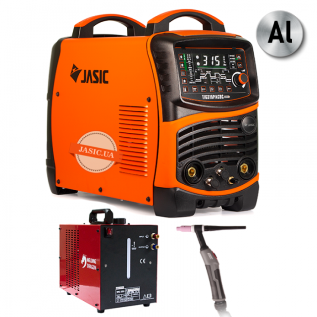 Апарат аргонодугового зварювання Jasic TIG-315P AC/DC (E203 II) JET (FS BW)