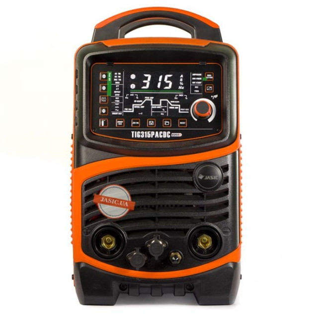 Апарат аргонодугового зварювання Jasic TIG-315P AC/DC (E203 II) JET з пальником Black Wolf