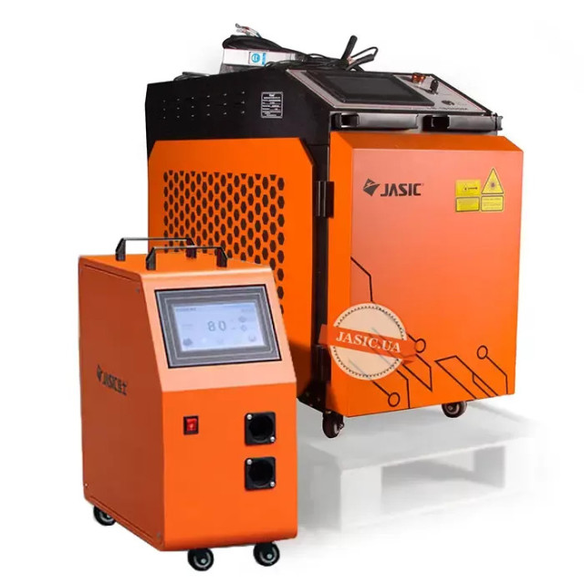 Апарат лазерного зварювання  Jasic LS-30000M 3000 W BWT (подвійне подавання дроту)