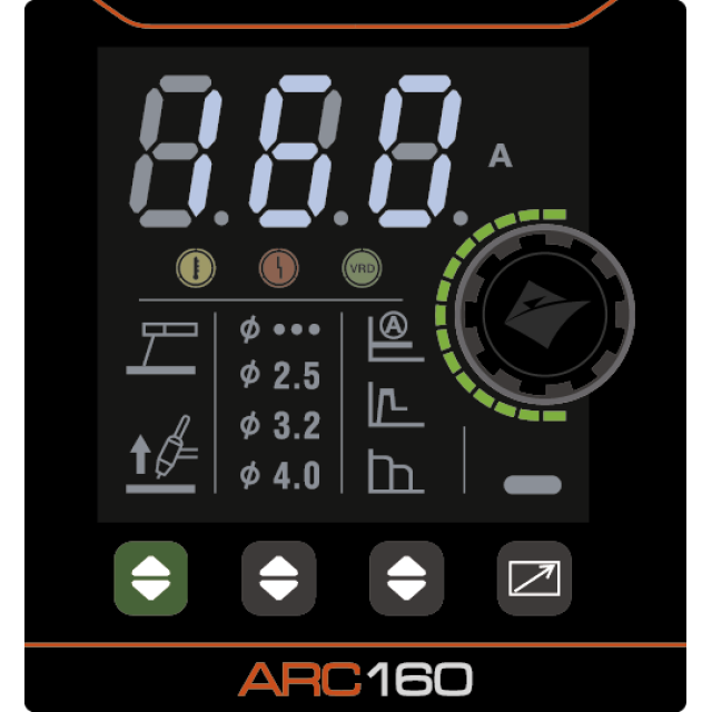 Апарат ручного зварювання Jasic ARC-160 (Z2S12) EVO20
