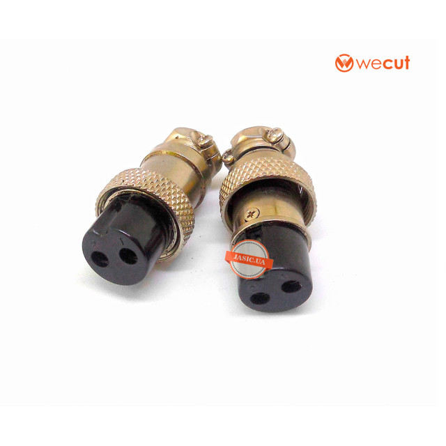 Разъем GX16 кабельный, гнездо, 2pin Разъем GX16 кабельный, гнездо, 2pin