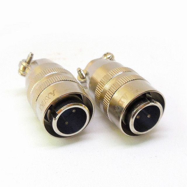 Разъем XS12 K2P кабельный, штекер, 2pin