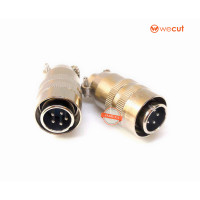 Разъем XS12 K5P кабельный, штекер, 5pin