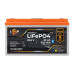 Акумулятор LogicPower LP LiFePO4 25,6V - 32 Ah (820Wh) (BMS 40А/32A) пластик LCD Smart BT