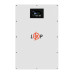 Акумулятор LogicPower LP LiFePO4 51,2V - 100 Ah (5120Wh) (BMS 100A/50А) метал LCD Smart RS485/CAN JK настінний Акумулятор LogicPower LP LiFePO4 51,2V - 100 Ah (5120Wh) (BMS 100A/50А) метал LCD Smart RS485/CAN JK настінний