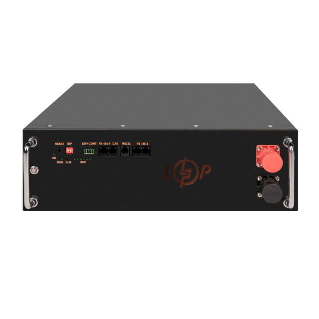 Акумулятор LogicPower LP LiFePO4 51,2V - 100 Ah (5120Wh) (BMS JK 100A/50А) RM RS485/CAN BL Акумулятор LogicPower LP LiFePO4 51,2V - 100 Ah (5120Wh) (BMS JK 100A/50А) RM RS485/CAN BL