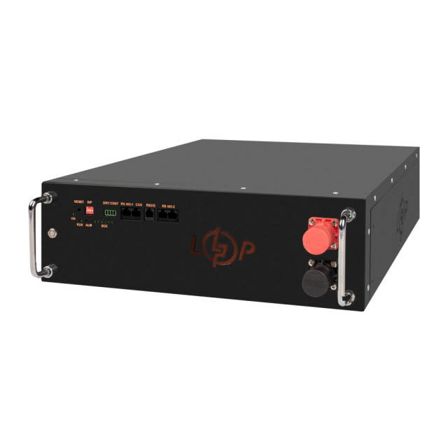 Акумулятор LogicPower LP LiFePO4 51,2V - 100 Ah (5120Wh) (BMS JK 100A/50А) RM RS485/CAN BL Акумулятор LogicPower LP LiFePO4 51,2V - 100 Ah (5120Wh) (BMS JK 100A/50А) RM RS485/CAN BL