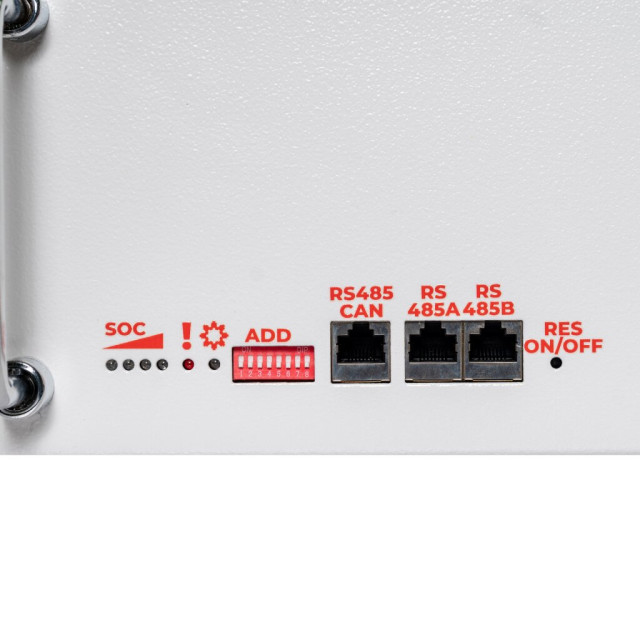 Акумулятор LogicPower LP LiFePO4 51,2V - 100 Ah (5120Wh) (BMS SP 100A/50А) RM RS485/CAN LCD WH Акумулятор LogicPower LP LiFePO4 51,2V - 100 Ah (5120Wh) (BMS SP 100A/50А) RM RS485/CAN LCD WH