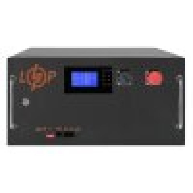 Акумулятор LogicPower LP LiFePO4 51,2V - 160 Ah (8192Wh) (BMS 200A/100А) LCD метал RM Smart RS485/CAN Акумулятор LogicPower LP LiFePO4 51,2V - 160 Ah (8192Wh) (BMS 200A/100А) LCD метал RM Smart RS485/CAN