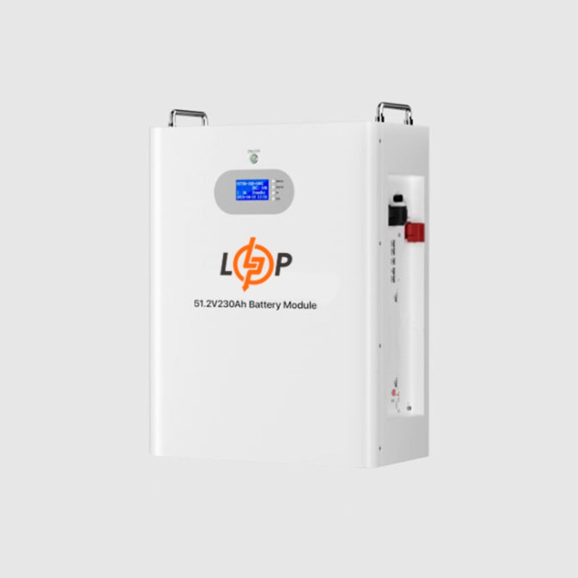 Акумулятор LogicPower LP LiFePO4 51,2V - 230 Ah (11776Wh) (Smart BMS 200A) с LCD AB RS485/CAN