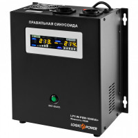 Джерело безперебійного живлення Logicpower LPY- W - PSW-1000VA + (700Вт) 10A/20A Джерело безперебійного живлення Logicpower LPY- W - PSW-1000VA + (700Вт) 10A/20A