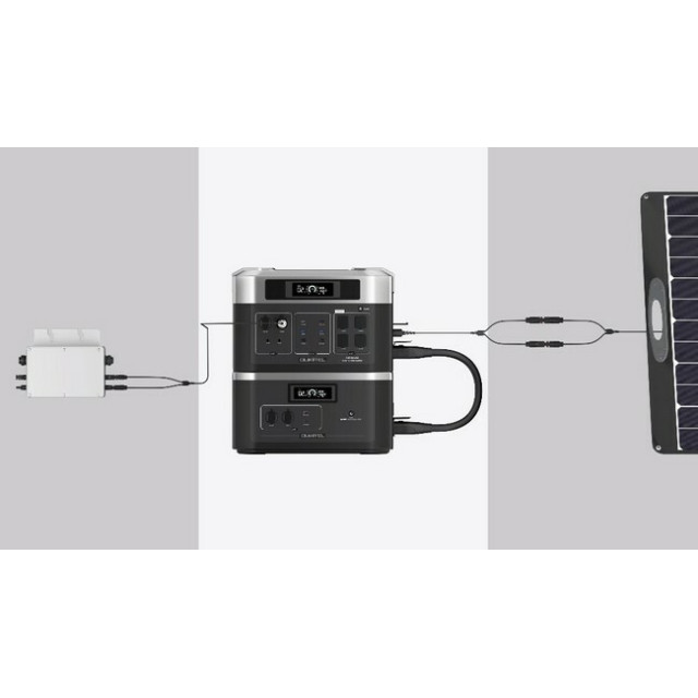 Купить зарядную станцию OUKITEL BP2000E (2048 Вт·ч / 2200 Вт) — LiFePO4 электростанция с чистой синусоидой