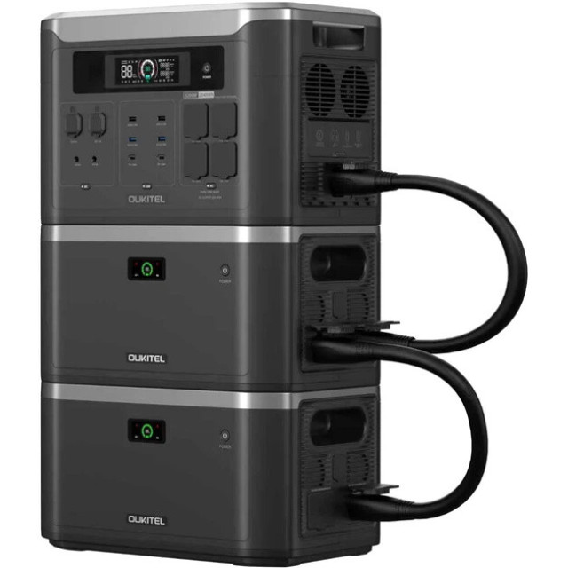 Купить зарядную станцию OUKITEL BP3000E (2048 Вт·ч / 3200 Вт) — Инверторная LiFePO4 станция