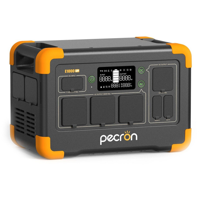Купить зарядную станцию Pecron E1000LFP (1024 Вт·ч / 1800 Вт) — Портативная LiFePO4 электростанция