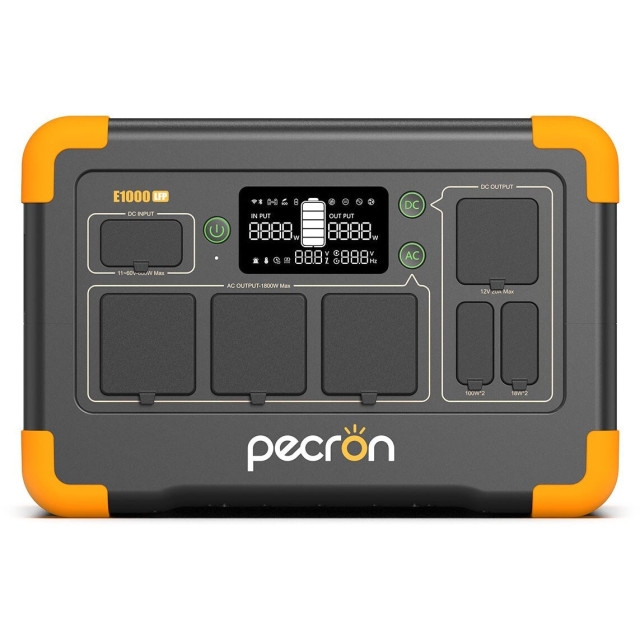 Купить зарядную станцию Pecron E1000LFP (1024 Вт·ч / 1800 Вт) — Портативная LiFePO4 электростанция