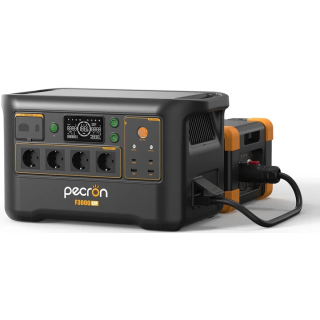 Купить зарядную станцию Pecron F3000LFP (3072 Вт·ч / 3600 Вт) — Сверхмощная LiFePO4 электростанция Купить зарядную станцию Pecron F3000LFP (3072 Вт·ч / 3600 Вт) — Сверхмощная LiFePO4 электростанция