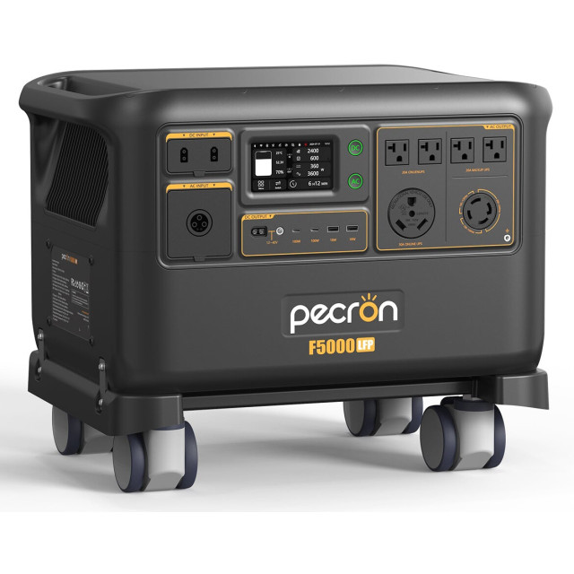 Купить зарядную станцию Pecron F5000LFP (5120 Вт·ч / 7200 Вт) — Индустриальная LiFePO4 электростанция