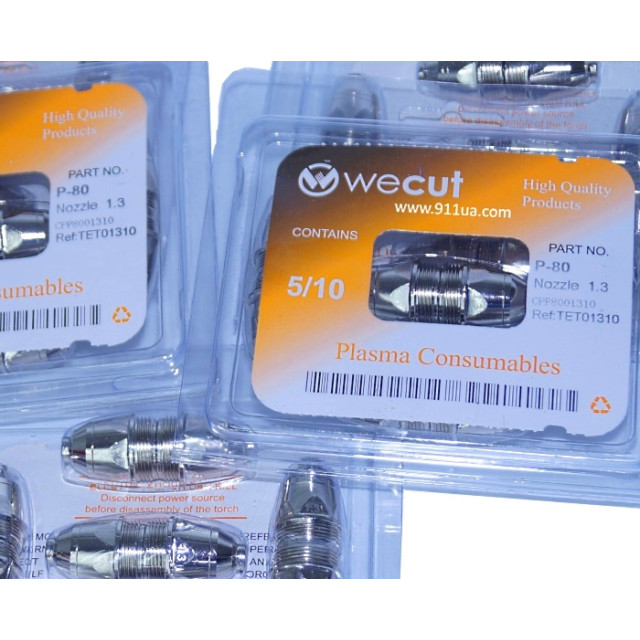 Сопло P-80 CUT 100 WeCut Ø 1.3 мм - вищої якості