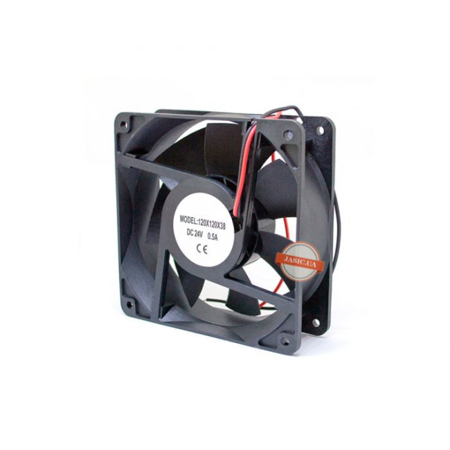 Осьовий вентилятор 120x120x38, DC 24V, 0.8A/0.5А
