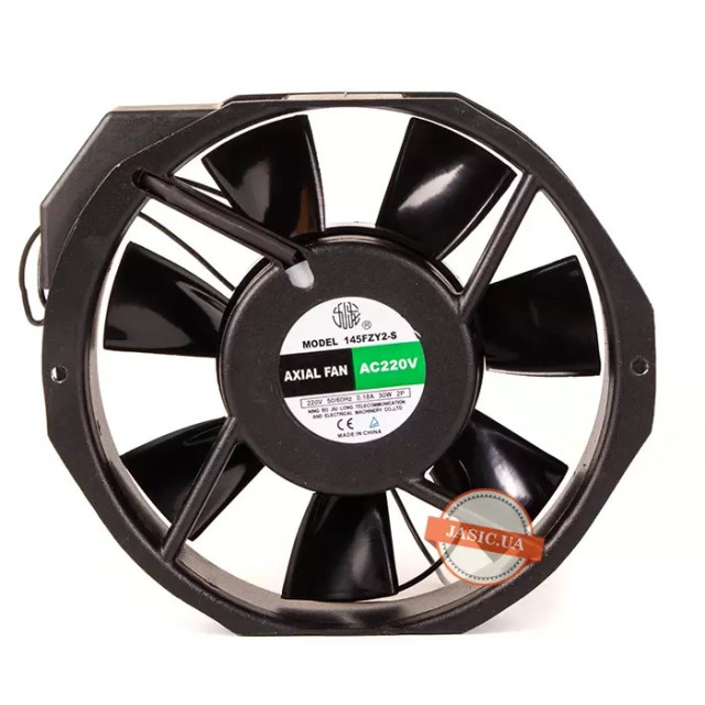 Осьовий вентилятор 172x150x38, AC 220V, 0.18А