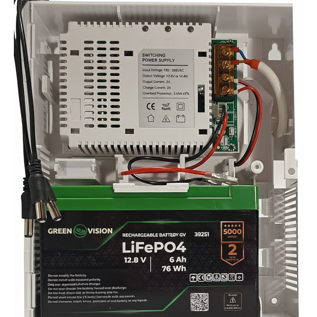 ДБЖ для роутера Trinix 24000 mAh - LiFePO4, швидка зарядка < 3 год