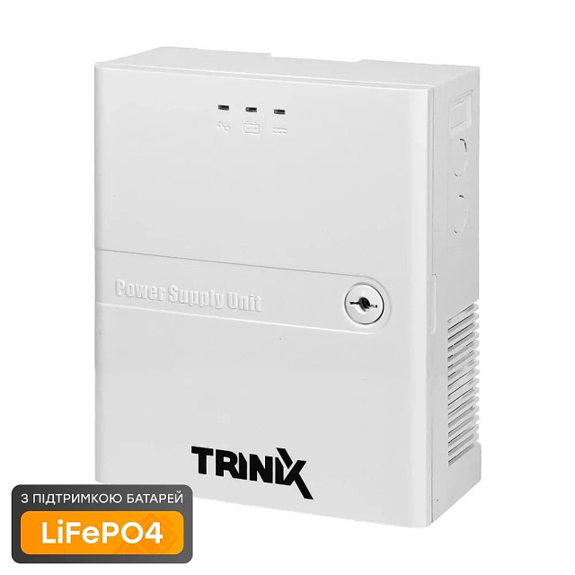 Безперебійник для роутера Trinix 36W 40000 mAh (128Wh) LiFePO4 - швидка зарядка