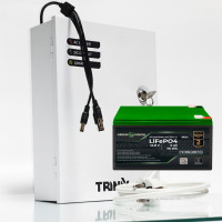 ДБЖ для роутера Trinix 24000 mAh (76Wh) у металевому корпусі, швидка зарядка < 3 год ДБЖ для роутера Trinix 24000 mAh (76Wh) у металевому корпусі, швидка зарядка < 3 год
