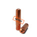 Накінечник E-Cu M6x25x1.2, WeCut Накінечник E-Cu M6x25x1.2, WeCut