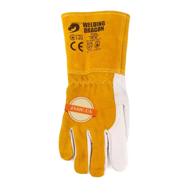 Рукавички зварника MIG Welding Dragon 1134, XL (10)