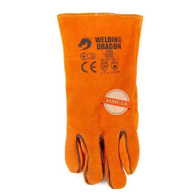 Рукавички зварника MMA Welding Dragon 1110, XL (10)