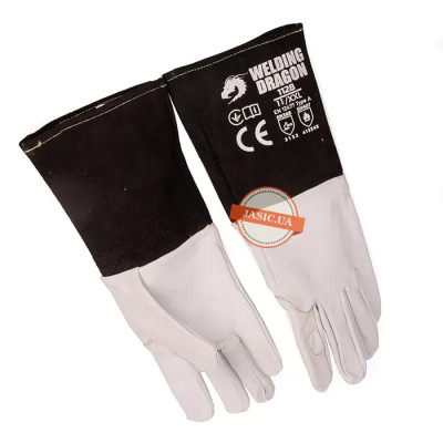 Перчатки сварщика TIG Welding Dragon 1128, XL (10)